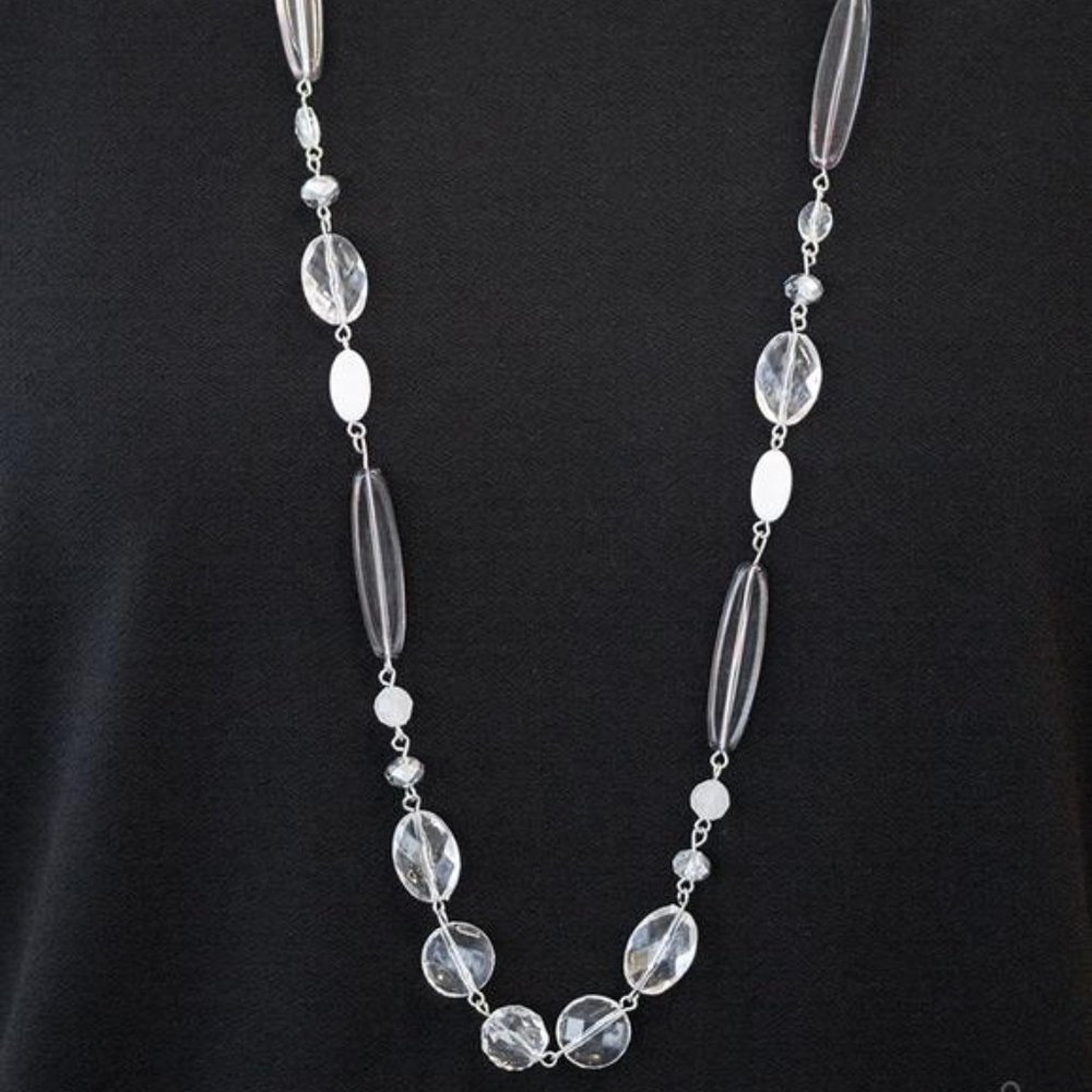 Quite Quintessence - White Necklace